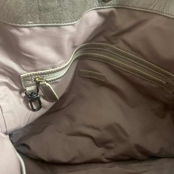 Cole Haan Hazelle Pebbled Leather Tote Bag - Picture 10 of 11